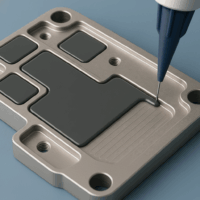 dispensable rf absorber