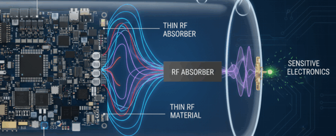 EMI absorber material