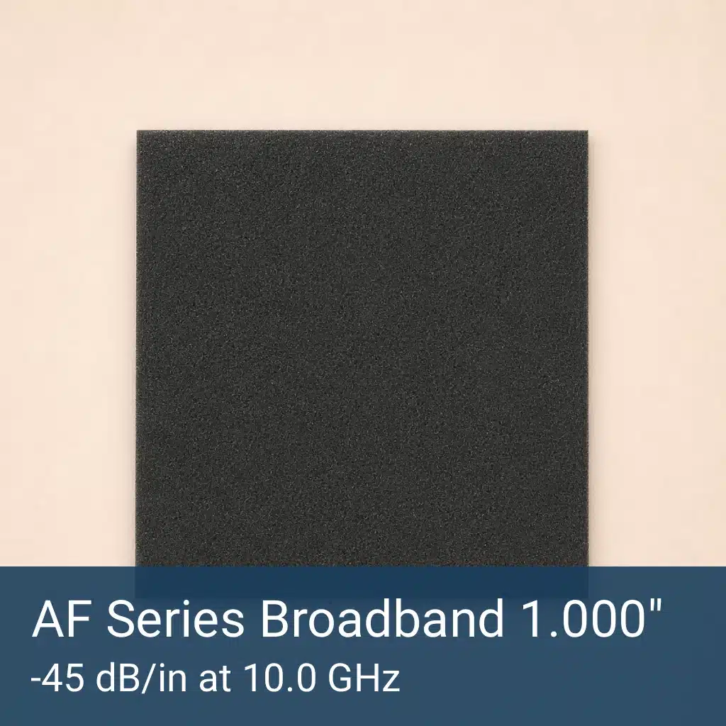 AF Series Broadband 1.000" RF Absorber Sheet Front